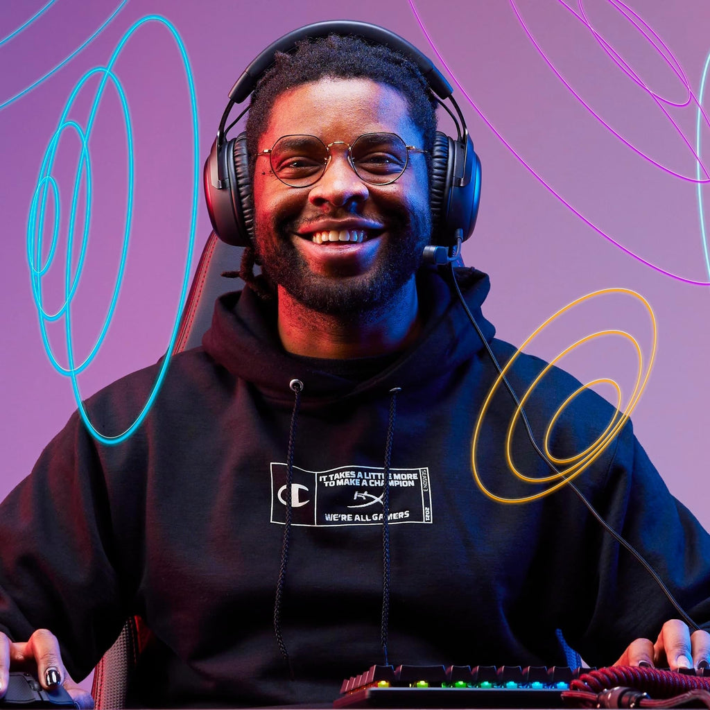 Wired Gaming Headset with DTS Audio and Memory Foam Comfort
